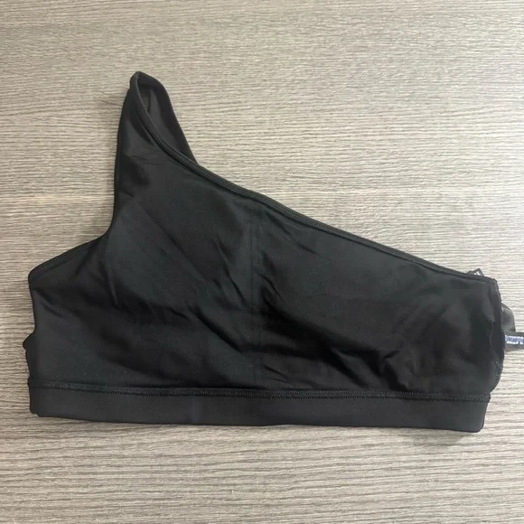 Victoria’s Secret PINK Sports Bra Compression One Shoulder Padded Size Large - Picture 7 of 7